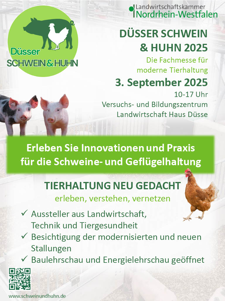 Erleben Sie Innovationen und Praxis für die Schweine